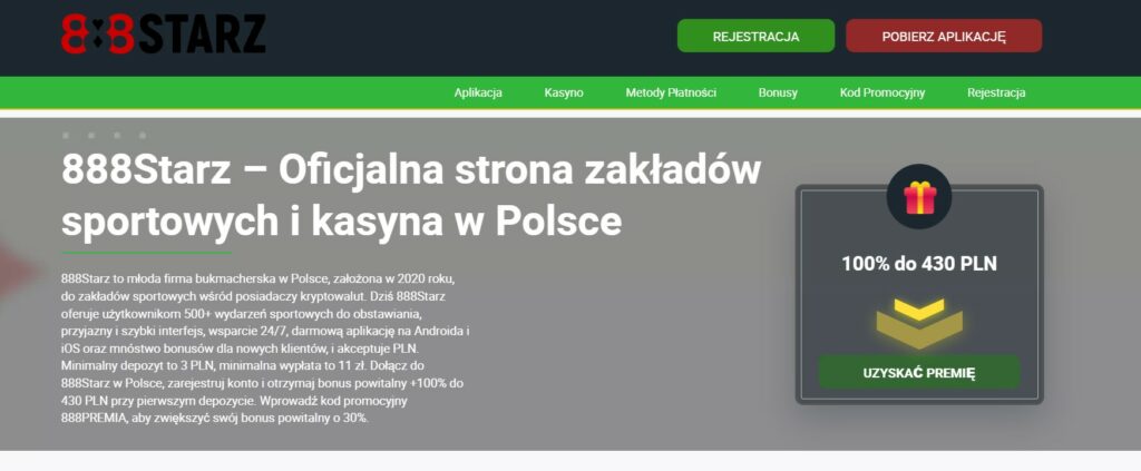 Recenzja 888Starz Kasyno Online w Polsce 