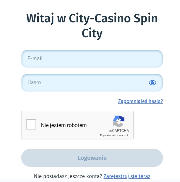 Jak zarejestrować się w kasynie online SpinCity